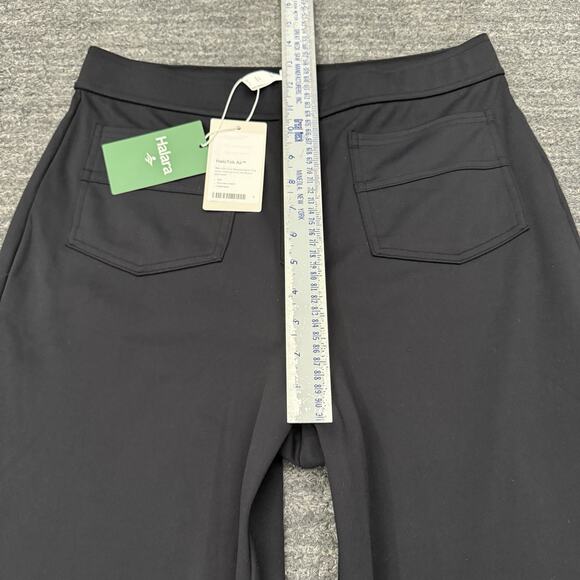 HALARA Black Wide Leg Pants NWT Large TALL - Picture 3 of 10